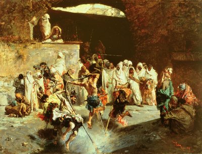 Arabische Fantasie, 1866-67 von Mariano José María Bernardo Fortuny y Carbó